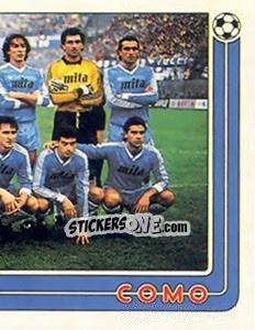 Figurina Squadra - Calciatori 1986-1987 - Panini