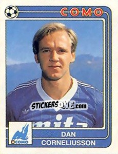 Sticker Dan Corneliusson - Calciatori 1986-1987 - Panini