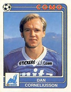 Sticker Dan Corneliusson - Calciatori 1986-1987 n. 94 - Panini