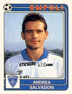 Sticker Andrea Salvadori - Calciatori 1986-1987 - Panini