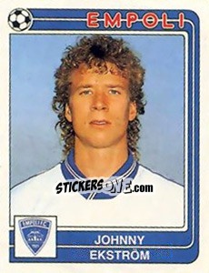 Figurina Johnny Ekström - Calciatori 1986-1987 - Panini
