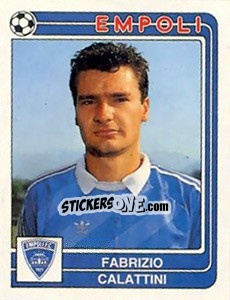 Cromo Fabrizio Calattini - Calciatori 1986-1987 - Panini