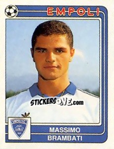 Sticker Massimo Brambati - Calciatori 1986-1987 n. 116 - Panini