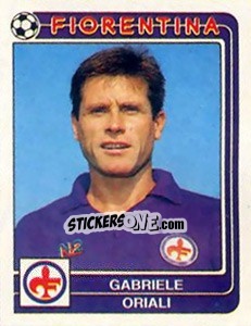 Cromo Gabriele Oriali - Calciatori 1986-1987 - Panini