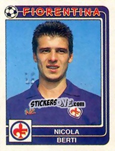 Sticker Nicola Berti - Calciatori 1986-1987 n. 130 - Panini