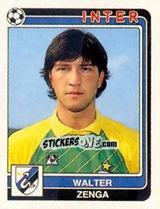 Figurina Walter Zenga - Calciatori 1986-1987 - Panini