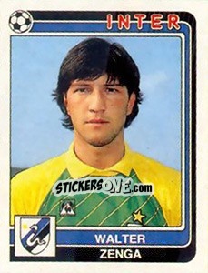 Sticker Walter Zenga - Calciatori 1986-1987 n. 142 - Panini