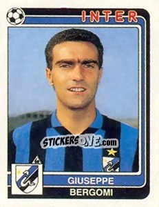 Sticker Giuseppe Bergomi - Calciatori 1986-1987 n. 143 - Panini