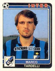 Sticker Marco Tardelli - Calciatori 1986-1987 n. 148 - Panini