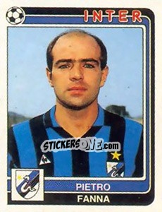 Cromo Pietro Fanna - Calciatori 1986-1987 - Panini