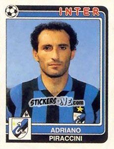 Figurina Adriano Piraccini - Calciatori 1986-1987 - Panini