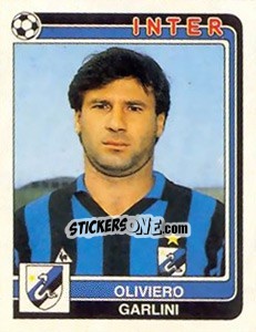 Sticker Oliviero Garlini - Calciatori 1986-1987 n. 159 - Panini