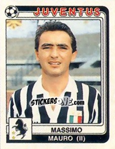 Figurina Massimo Mauro - Calciatori 1986-1987 - Panini