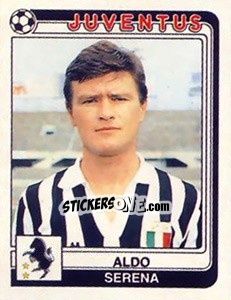 Sticker Aldo Serena - Calciatori 1986-1987 - Panini