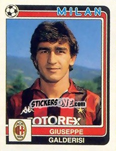 Sticker Giuseppe Galderisi - Calciatori 1986-1987 n. 193 - Panini