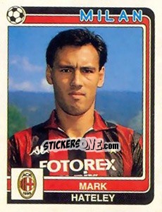 Sticker Mark Hateley - Calciatori 1986-1987 n. 199 - Panini