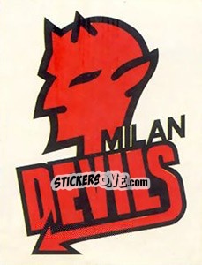 Sticker Scudetto All' Americana - Calciatori 1986-1987 - Panini