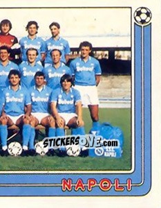 Figurina Squadra - Calciatori 1986-1987 - Panini