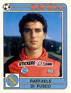 Cromo Raffaele Di Fusco - Calciatori 1986-1987 - Panini