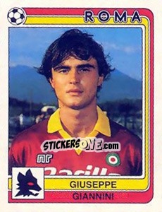 Cromo Giuseppe Giannini - Calciatori 1986-1987 - Panini