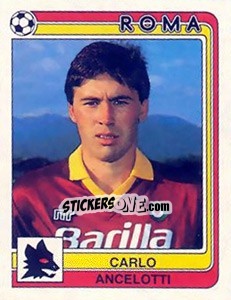 Sticker Carlo Ancelotti - Calciatori 1986-1987 - Panini