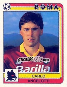 Sticker Carlo Ancelotti - Calciatori 1986-1987 n. 229 - Panini