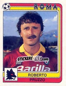 Sticker Roberto Pruzzo - Calciatori 1986-1987 - Panini