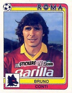 Sticker Bruno Conti - Calciatori 1986-1987 n. 234 - Panini
