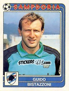 Cromo Guido Bistazzoni - Calciatori 1986-1987 - Panini