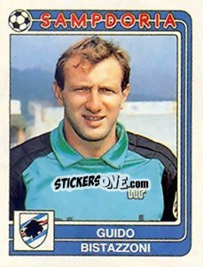 Sticker Guido Bistazzoni - Calciatori 1986-1987 n. 242 - Panini