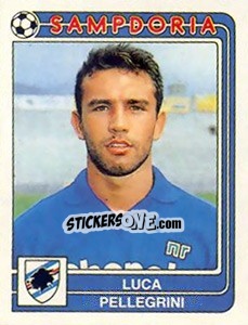 Sticker Luca Pellegrini - Calciatori 1986-1987 - Panini