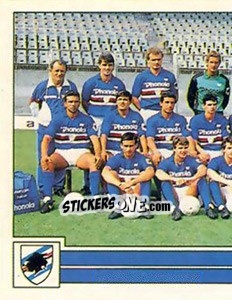 Figurina Squadra - Calciatori 1986-1987 - Panini