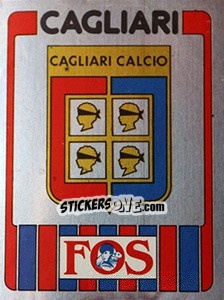 Sticker Scudetto - Calciatori 1986-1987 n. 348 - Panini