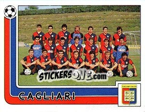 Figurina Squadra - Calciatori 1986-1987 - Panini