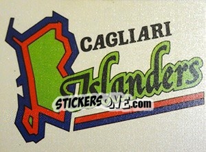 Figurina Scudetto All' Americana - Calciatori 1986-1987 - Panini