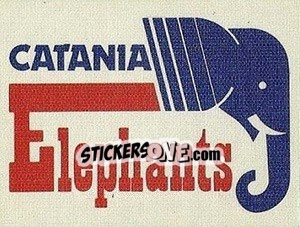 Sticker Scudetto All' Americana - Calciatori 1986-1987 - Panini