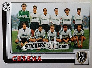 Figurina Squadra - Calciatori 1986-1987 - Panini