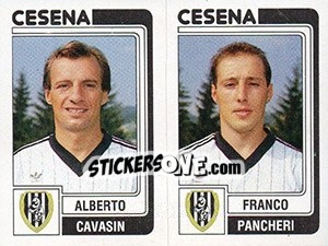 Sticker Alberto Cavasin / Franco Pancheri