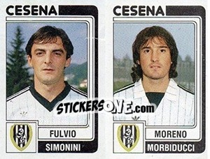 Sticker Fulvio Simonini / Moreno Morbiducci