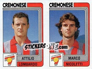 Cromo Attilio Lombardo / Marco Nicoletti