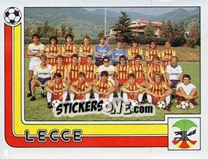 Figurina Squadra - Calciatori 1986-1987 - Panini