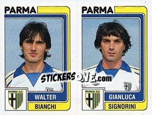 Cromo Walter Bianchi / Gianluca Signorini