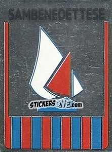 Sticker Scudetto - Calciatori 1986-1987 n. 474 - Panini