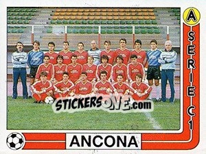 Sticker Squadra Ancona - Calciatori 1986-1987 n. 501 - Panini