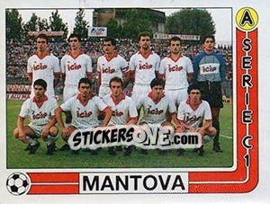 Figurina Squadra Mantova - Calciatori 1986-1987 - Panini