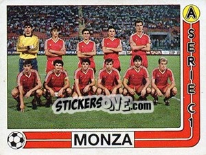 Sticker Squadra Monza - Calciatori 1986-1987 - Panini