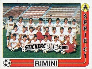 Sticker Squadra Rimini - Calciatori 1986-1987 n. 519 - Panini