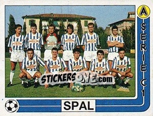 Sticker Squadra Spal - Calciatori 1986-1987 n. 522 - Panini