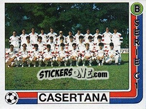 Cromo Squadra Casertana - Calciatori 1986-1987 - Panini