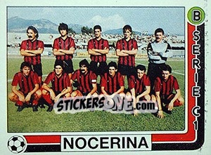 Sticker Squadra Nocerina - Calciatori 1986-1987 n. 546 - Panini